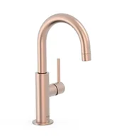 Baterie umywalkowe - Bateria umywalkowa Tres Study różowe złoto mat 26290403OPM - miniaturka - grafika 1