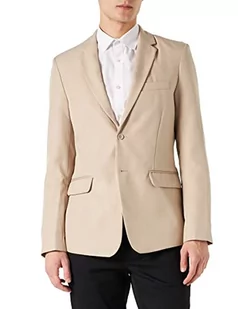 ONLY & SONS Męska marynarka ONSEVE Slim 2BTN 0052, beżowa, 54, beżowy - Marynarki męskie - miniaturka - grafika 1