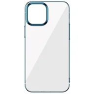Etui i futerały do telefonów - Baseus Etui Glitter Phone Case do Apple iPhone 12 Pro Max Niebieski - miniaturka - grafika 1