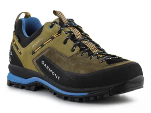 Buty podejściowe Garmont Dragontail Tech GTX 002755 - oliwkowy/ niebieski - Buty trekkingowe męskie - miniaturka - grafika 1