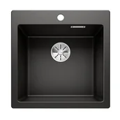 Zlewozmywaki - Blanco Zlew PLEON 5 Czarny InFino 525951 - miniaturka - grafika 1