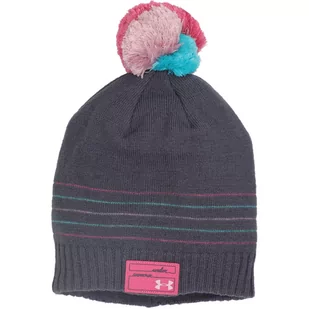 Czapka dziewczęca Under Armour Girl's Triple Scoop Beanie - Czapki dla dzieci - miniaturka - grafika 1