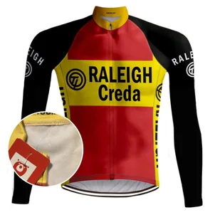 Camisola de Ciclismo Retro TI-Raleigh (Velo) - REDTED - Bluzy na rower - miniaturka - grafika 1