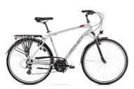 Rowery - Romet Rower Wagant M(19") srebrno-czerwony 2228459-19 - miniaturka - grafika 1