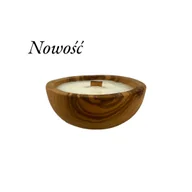 Świece - Naturalna świeca zapachowa w drewnie DMI8 - orientalny -złoto bursztynu - miniaturka - grafika 1