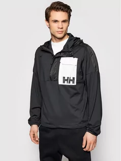 Kurtki męskie - Helly Hansen Kurtka anorak P&C 53330 Czarny Regular Fit - grafika 1