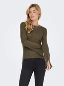 Koszulki i topy damskie - ONLY Koszulka w kolorze brązowym - miniaturka - grafika 1