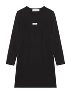 Sukienki i spódniczki dla dziewczynek - Calvin Klein Jeans Sukienka codzienna IG0IG03042 Czarny Slim Fit - miniaturka - grafika 1