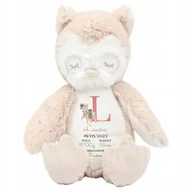 Maskotki i pluszaki - MIŚ PRZYTULANKA SOWA Na Prezent Odwiedziny Dla Dziecka METRYCZKA IMIĘ Wzory - miniaturka - grafika 1