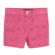 Kombinezony dla dzieci - Spodenki dla dziewczynki Guess krótkie jeansowe-62 - miniaturka - grafika 1