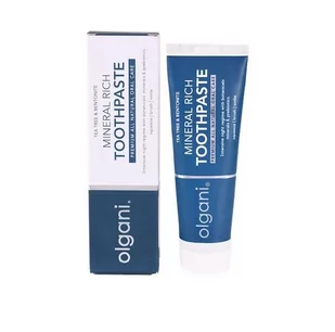 Olgani Mineral Rich Toothpaste, Zielona Herbata I Glinka Bentonitowa Pasta Remineralizująca Do Zębów, 75ml - Pasty do zębów - miniaturka - grafika 1