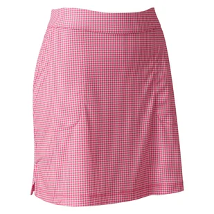 Damska spódniczka golfowa Footjoy Interlink Print Skort pink - Golf - miniaturka - grafika 1
