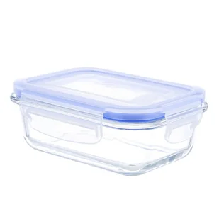 Pojemnik Szklany Do Żywności Z Pokrywką Fresh 640 Ml - Pojemniki kuchenne - miniaturka - grafika 1