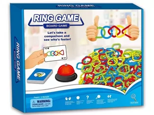 Logiczna Gra Połącz Obręcze Kształty, Puzzle Ring Game Karty - Łamigłówki - miniaturka - grafika 1