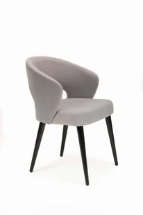 Mirek 6 krzesło tapicerowane tkanina do wyboru nogi czarne - Krzesła - miniaturka - grafika 1