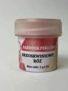 Barwnik perłowy ”Brzoskwiniowy róż” 2 g - Dodatki do ciast w proszku - miniaturka - grafika 1