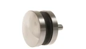 Balustrady i akcesoria - (50) Uchwyt punktowy szkła fi 50 mm, mocowany do powierzchni płaskiej, do tafli 8-18 mm, M10 stal nierdzewna AISI 304 dystans 10 mm - miniaturka - grafika 1