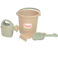 Zabawki do piasku - Wiaderko, łopatka, grabie i konewka Eco - miniaturka - grafika 1