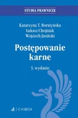 E-booki - prawo - Postępowanie karne - miniaturka - grafika 1
