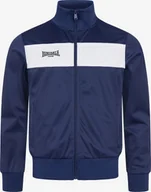 Bluzy męskie - Bluza poliestrowa LONSDALE ALNWICK granatowa stójka-XL - miniaturka - grafika 1