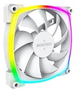 Chłodzenie procesora - Wentylator Montech AX120 PWM ARGB, 3 szt., Biały - 120mm LUMT-013 - miniaturka - grafika 1