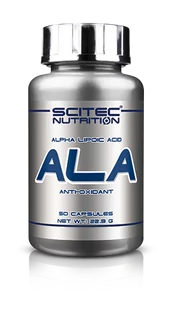 Scitec Nutrition ALA - Kwas Alfa-Liponowy - 50 kapsułek - Witaminy i minerały dla sportowców - miniaturka - grafika 1