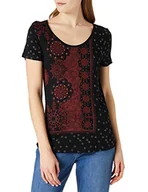 Koszulki i topy damskie - Desigual Ts_estambul t-shirt damski, czarny, XS - miniaturka - grafika 1