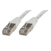 Kable miedziane - Microconnect Rj-45/Rj-45 Cat6 1m kabel sieciowy Biały S/UTP (STP) - miniaturka - grafika 1