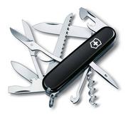 Akcesoria turystyczne - Victorinox Scyzoryk Huntsman 1.3713 czarny uniw 1.3713.3 1.3713.3 - miniaturka - grafika 1