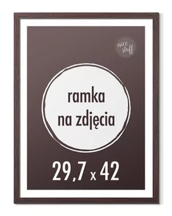 Ramka na zdjęcia 29,7x42 cm A3 Ramki 42x29,7 wenge - Ramki na zdjęcia Ramka na zdjęcia 29,7x42 cm A3 Ramki 42x29,7 wenge - Ramki na zdjęcia - miniaturka - grafika 1
