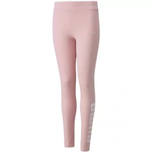 Legginsy Puma Alpha Leggings G Jr (kolor Różowy, rozmiar 164 cm) - Legginsy - miniaturka - grafika 3
