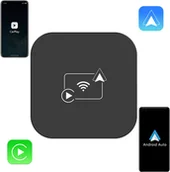 Akcesoria do nawigacji - Moduł GPS Mini adapter bezprzewodowego polaczenia Carplay Android Auto 2w1 - miniaturka - grafika 1