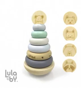 Lulaby, sorter Piramida Las - Sortery dla dzieci - miniaturka - grafika 1