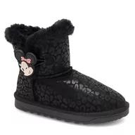 Buty dla dziewczynek - Śniegowce Mickey&Friends AW23-6DSTC-B Czarny - miniaturka - grafika 1