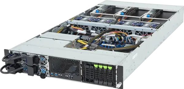 Serwer Gigabyte Server Intel Xeon 6700/6500 2U DP 4 x PCIE Gen5 GPUs 6NXV24SX0DR000AAJ1