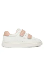 Buty dla dziewczynek - Tommy Hilfiger Sneakersy T1A9-34228-1355A953 S Biały - miniaturka - grafika 1