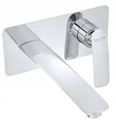 Baterie umywalkowe - Tony Chrom Bateria Umywalkowa Podtynkowa Kwadrat - miniaturka - grafika 1