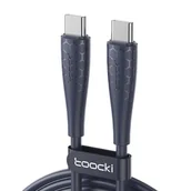 Kable - Kabel USB-C do USB-C Toocki TXCTT3- LB03, 1m, FC 240W (niebieski) - miniaturka - grafika 1