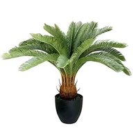 Sztuczne drzewka - Leaf Design UK duża sztuczna palma, Cycas Tropikalny, 70 cm - miniaturka - grafika 1