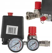 Zawory i kraniki - Wyłącznik ciśnieniowy presostat reduktor z 2 zegarami typ 2 50 - miniaturka - grafika 1