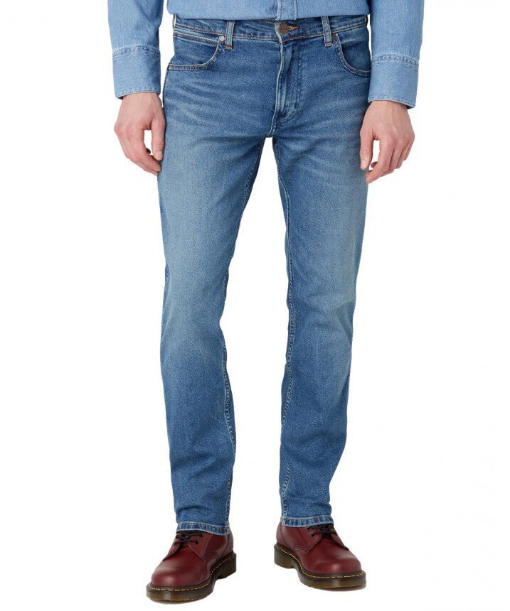 Męskie spodnie jeansowe proste Wrangler GREENSBORO W15Q84351 W36 L34