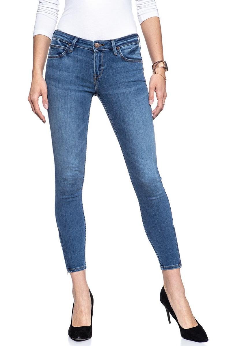 Lee, Spodnie damskie, Scarlett Cropped Ninety Nine L30Chazv, rozmiar W25 L33