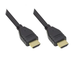Alcasa GC-M0135 kabel HDMI 0,5 m HDMI Typu A (Standard) Czarny - Kable - miniaturka - grafika 1