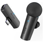 Mikrofony komputerowe - Fifine M6 mikrofon krawatowy bezprzewodowy 2.4 GHZ - miniaturka - grafika 1