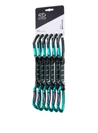 Sprzęt wspinaczkowy - Ekspresy wspinaczkowe Climbing Technology Lime B Set NY Pro 12 cm 6-pack - anthracite/blue marine - miniaturka - grafika 1