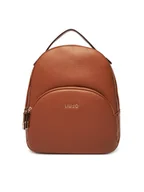 Plecaki - Liu Jo Plecak Ecs M Backpack AF5157 E0027 Brązowy - miniaturka - grafika 1