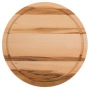 Deski do krojenia - Domotti Deska do krojenia drewniana okrągła Woody 24 cm - miniaturka - grafika 1