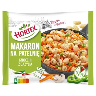 Hortex - Makaron na patelnię gnocchi z sosem maślano-ziołowym - Dania mrożone - miniaturka - grafika 1