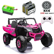 Pojazdy elektryczne dla dzieci - MEGA BUGGY UTV-MX DLA 2 DZIECI 4X60W ( 240 WAT) 24V, SUPER MOC/XMX613 - miniaturka - grafika 1