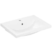 Umywalki - Umywalka ceramiczna Como Box 60 x 45 Cersanit - miniaturka - grafika 1
